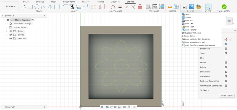 Insert SVG